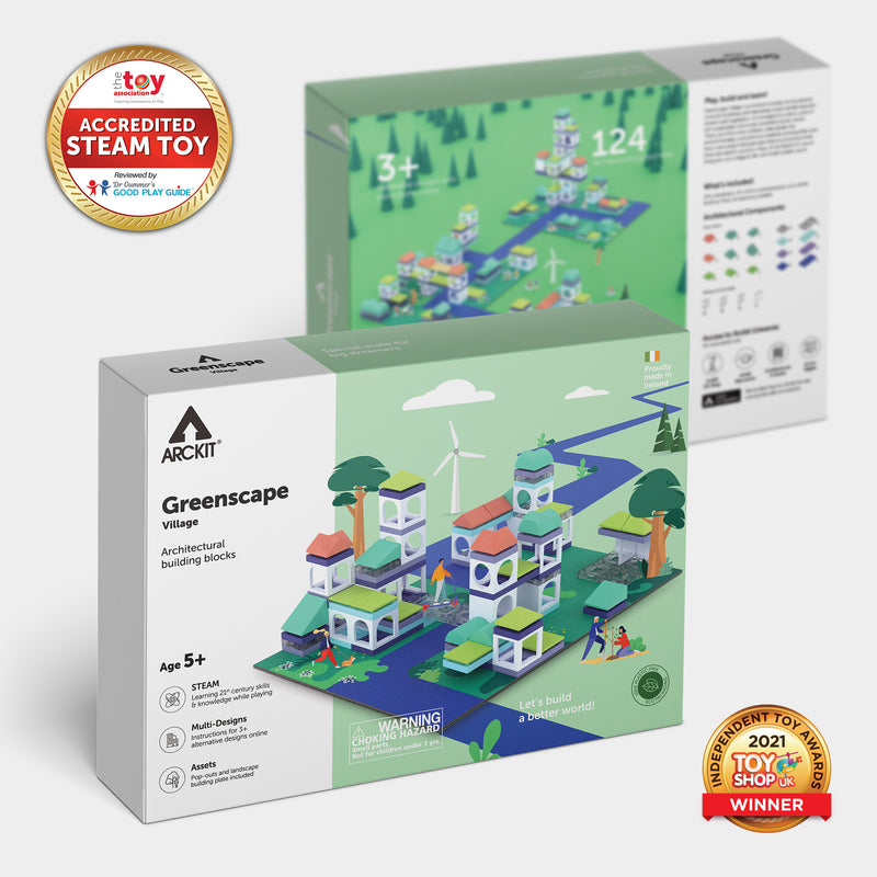 Bundle kit with a GO Eco and a Greenscape Village Model House Kits
