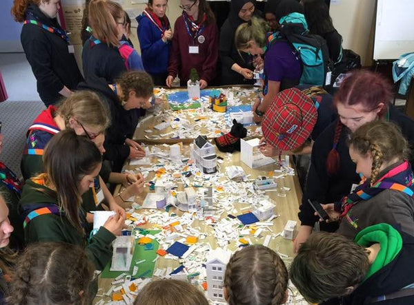Want to see what a girl guide can build with arckit?