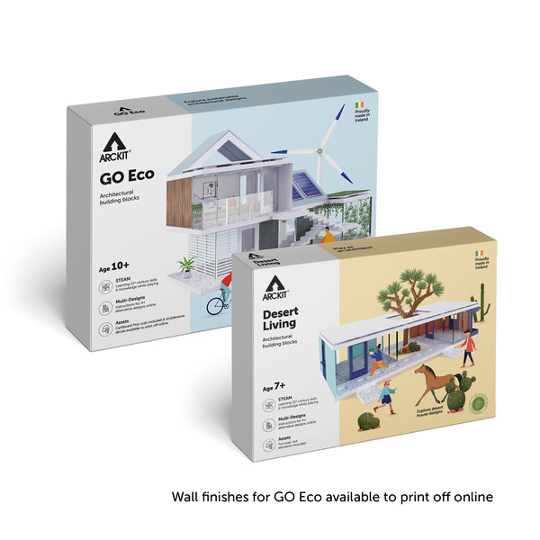 Bundle kit with a GO Eco and a Desert Living Model House Kits