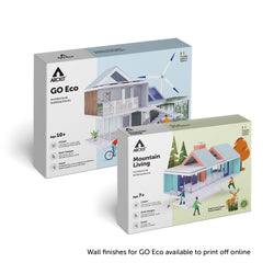 Bundle kit with a GO Eco and a Mountain Living Model House Kits