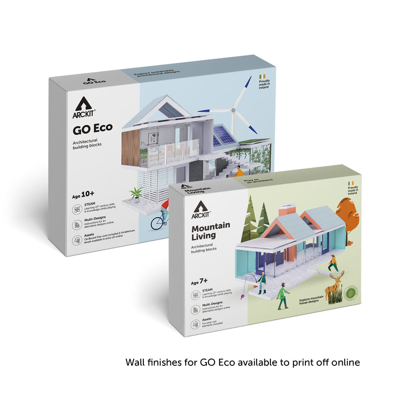 Bundle kit with a GO Eco and a Mountain Living Model House Kits