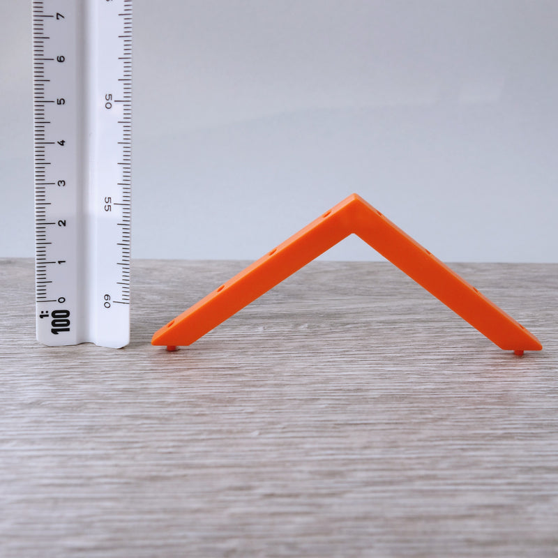 Roof Truss In Pure Orange Colour 5.02