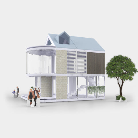 Arckit 100 sqm. Architectural Model Building Kit