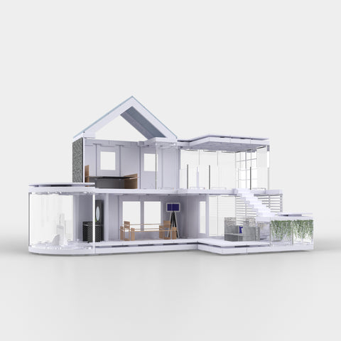 Arckit 100 sqm. Architectural Model Building Kit