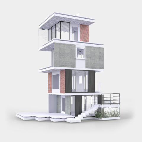 Arckit 200 sqm. Architectural Model Building Kit