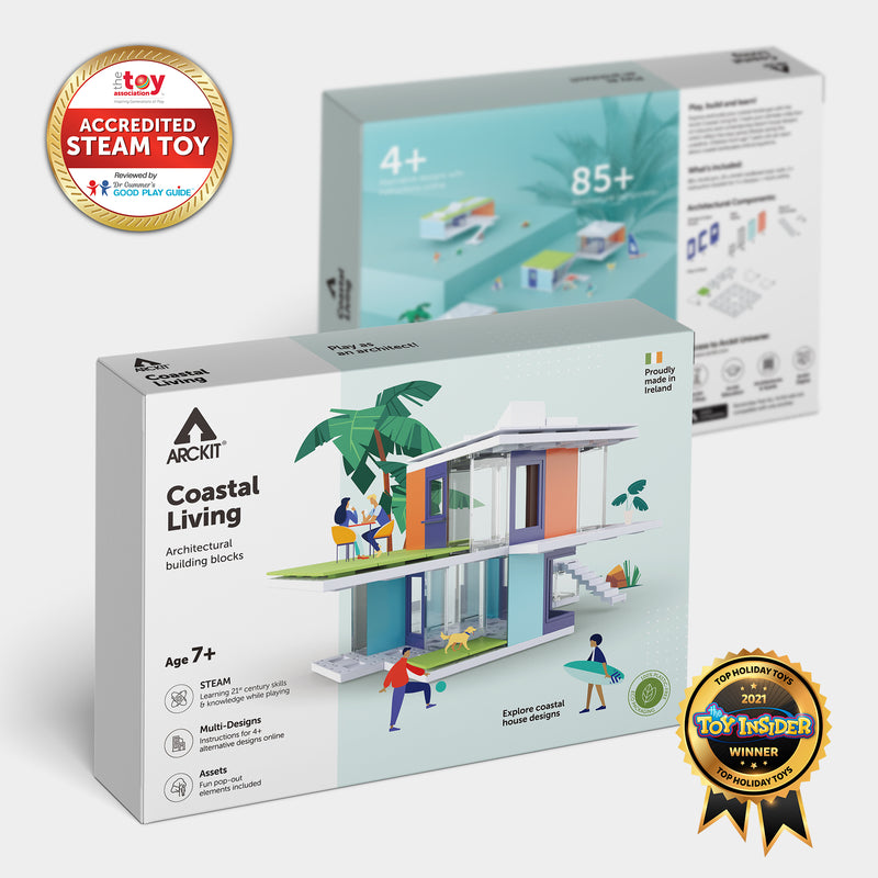 Bundle kit with a GO Eco and a Coastal Living Model House Kits
