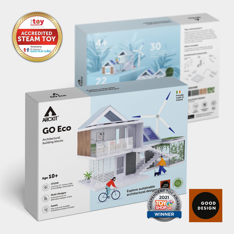 Bundle kit of 12 Arckit GO Eco Model House Kits