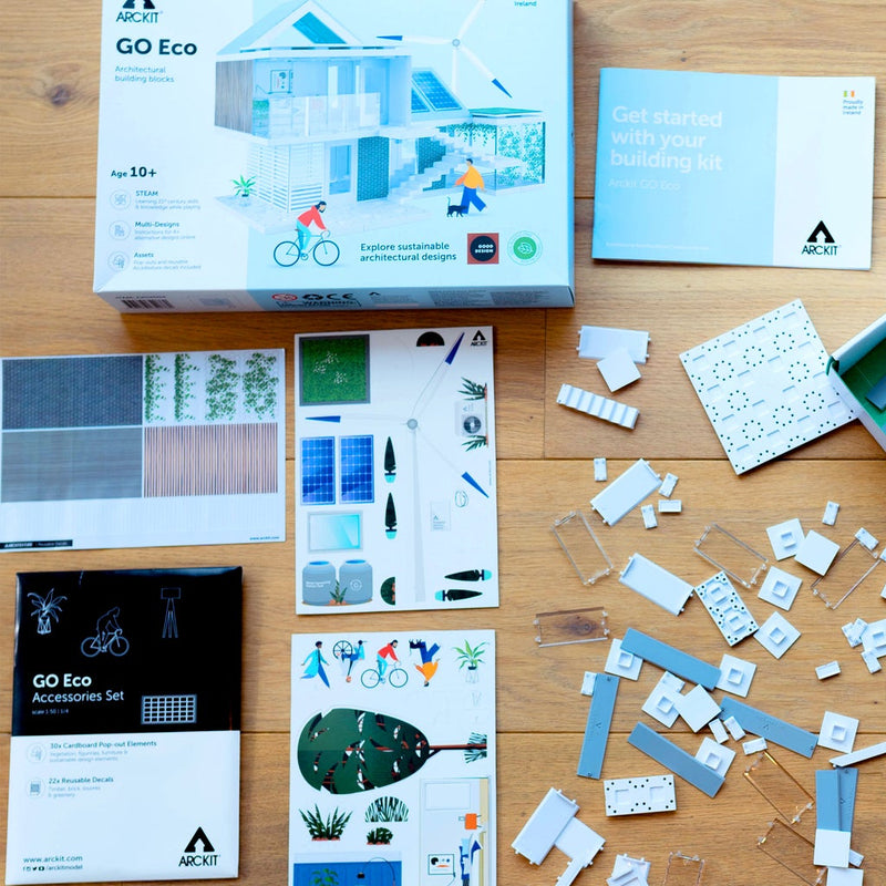 Bundle kit of 12 Arckit GO Eco Model House Kits