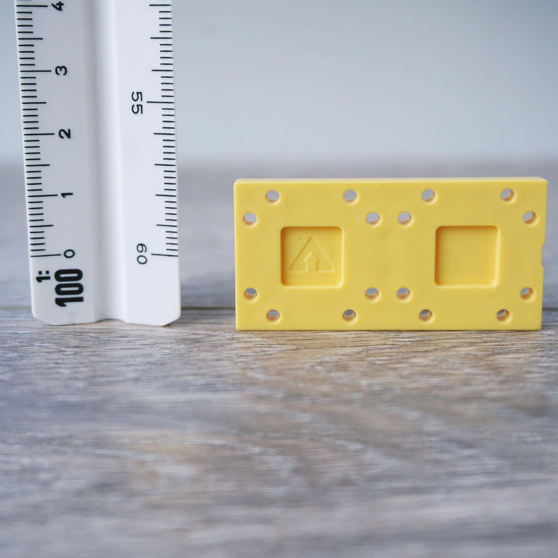 One-by-Two Yellow Coloured Floor or Roof 1.02