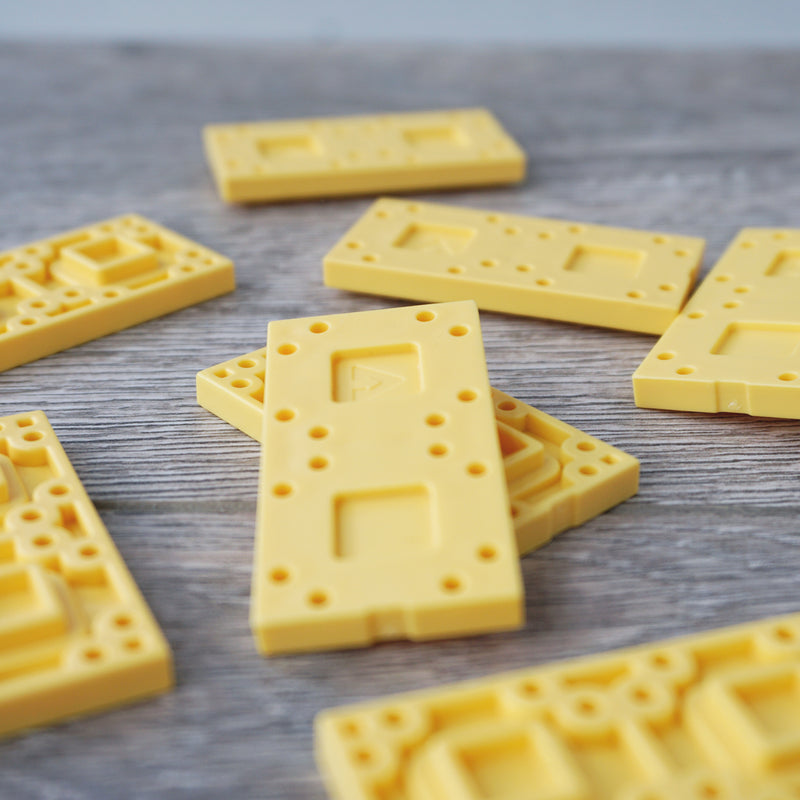 One-by-Two Yellow Coloured Floor or Roof 1.02