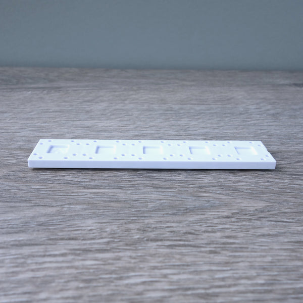 One-by-Five White Coloured Floor or Roof 1.05