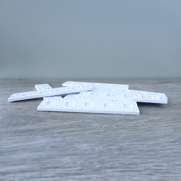 One-by-Five White Coloured Floor or Roof 1.05