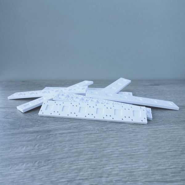 One-by-Six White Coloured Floor or Roof 1.06