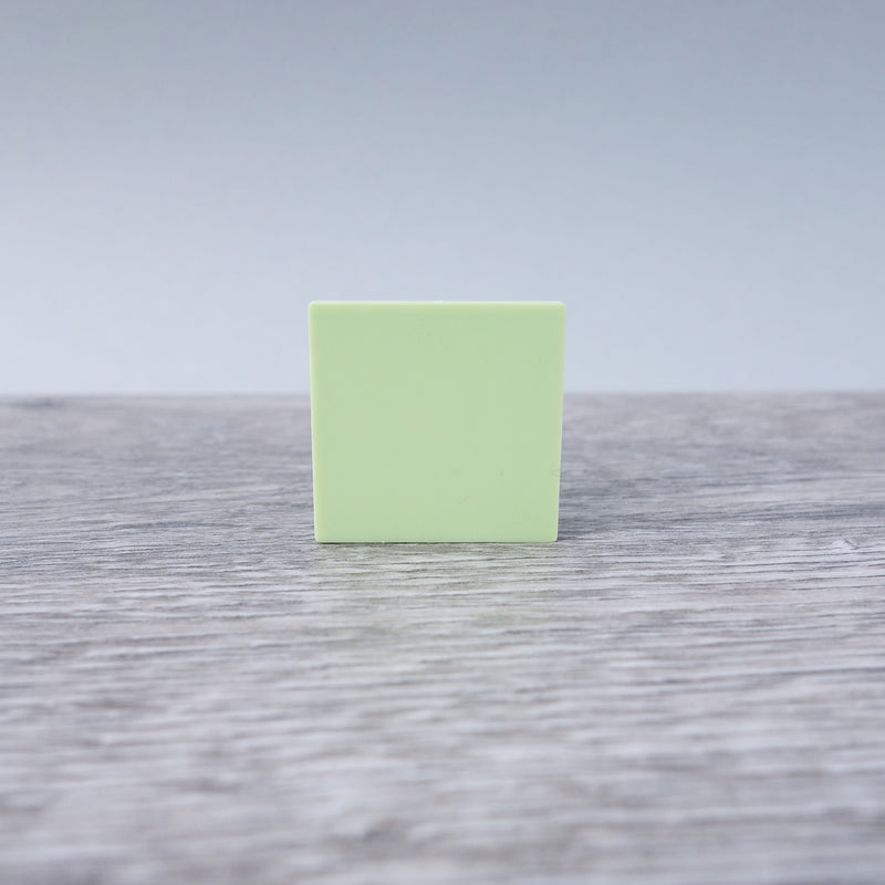 One-by-One Light Green Smooth Floor or Roof Tile 5.03