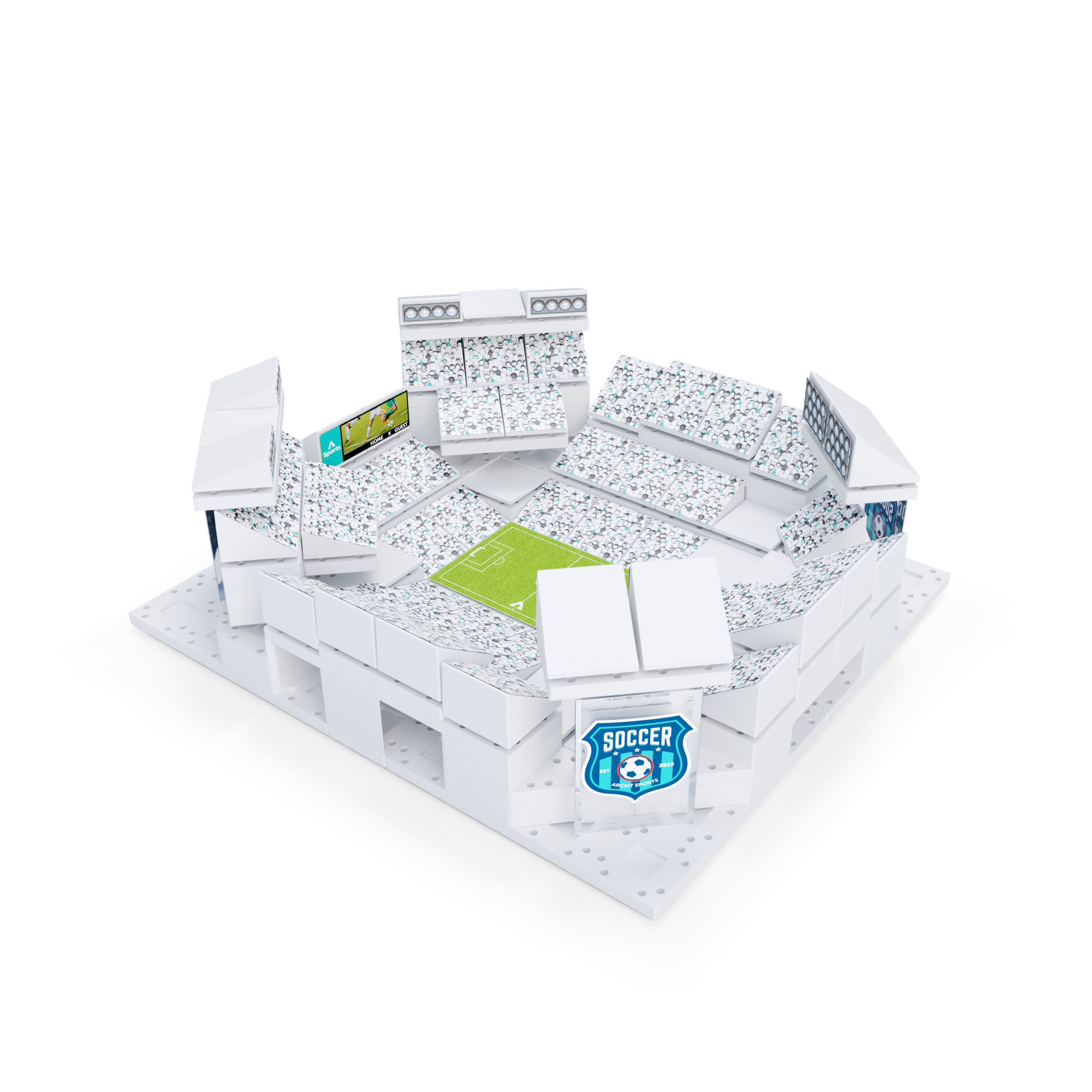 Stadium Scale Model building kit, Volume 1 – Arckit