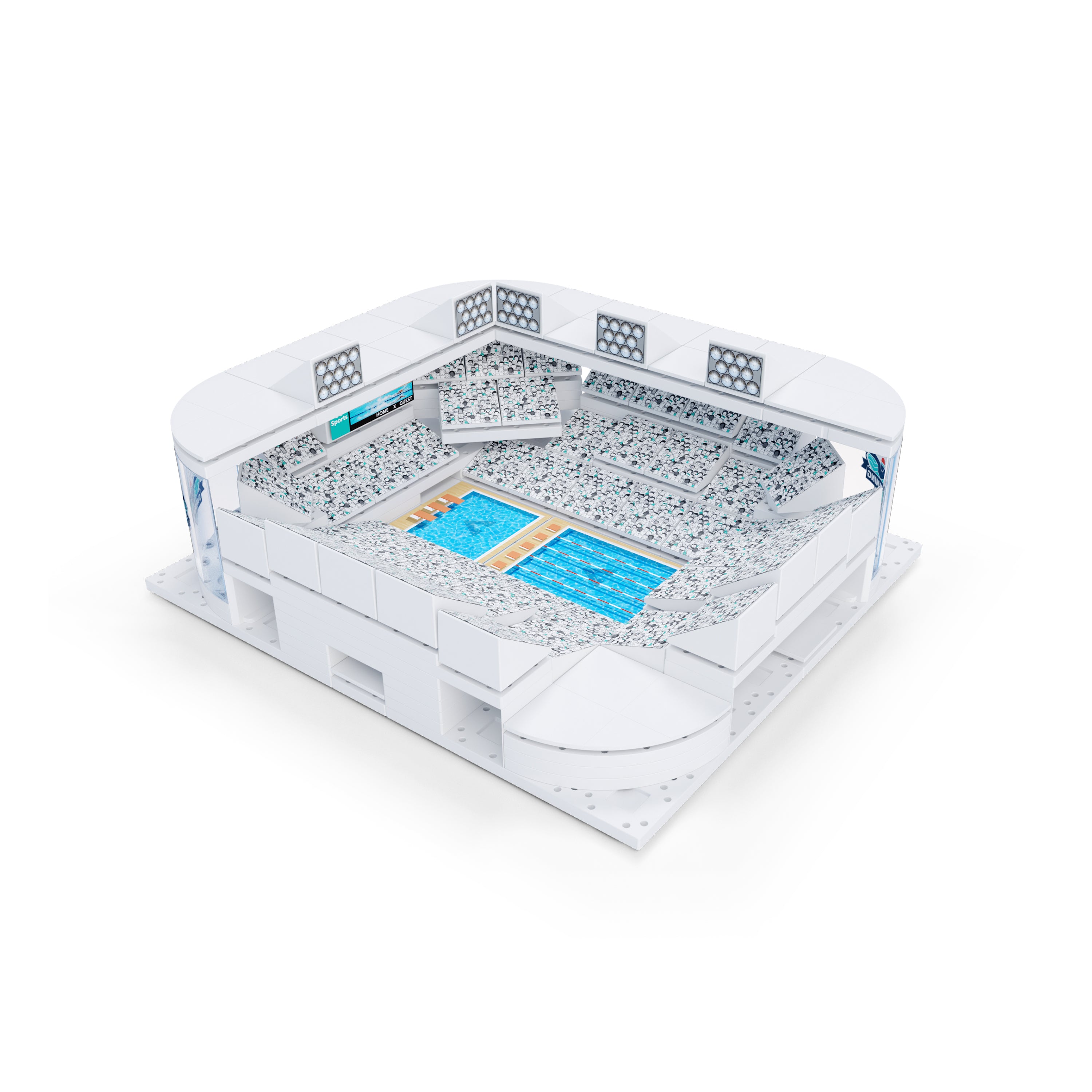 Stadium Scale Model building kit, Volume 2 – Arckit